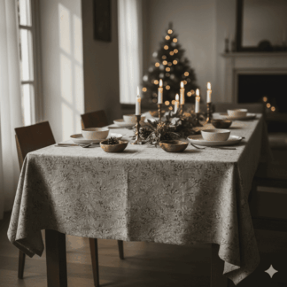 Mantel “Bosque Nevado”